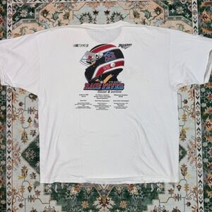 Gildan NASCAR Talladega Race Fever 2012 Graphic T Shirt‎ Men's 3XL White